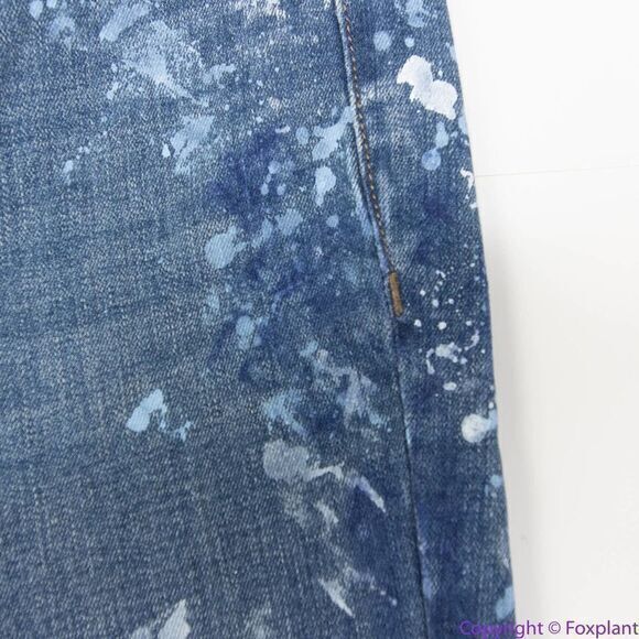 NEW‎ Express splatter jeans, 2S (2 short) - Picture 13 of 16
